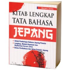 Buku Seru Kitab Lengkap Tata bahasa Jepang