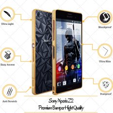 Bumper for Sony Xperia Z2 Metal Aluminium Ultra Slim Case - Champagne Gold