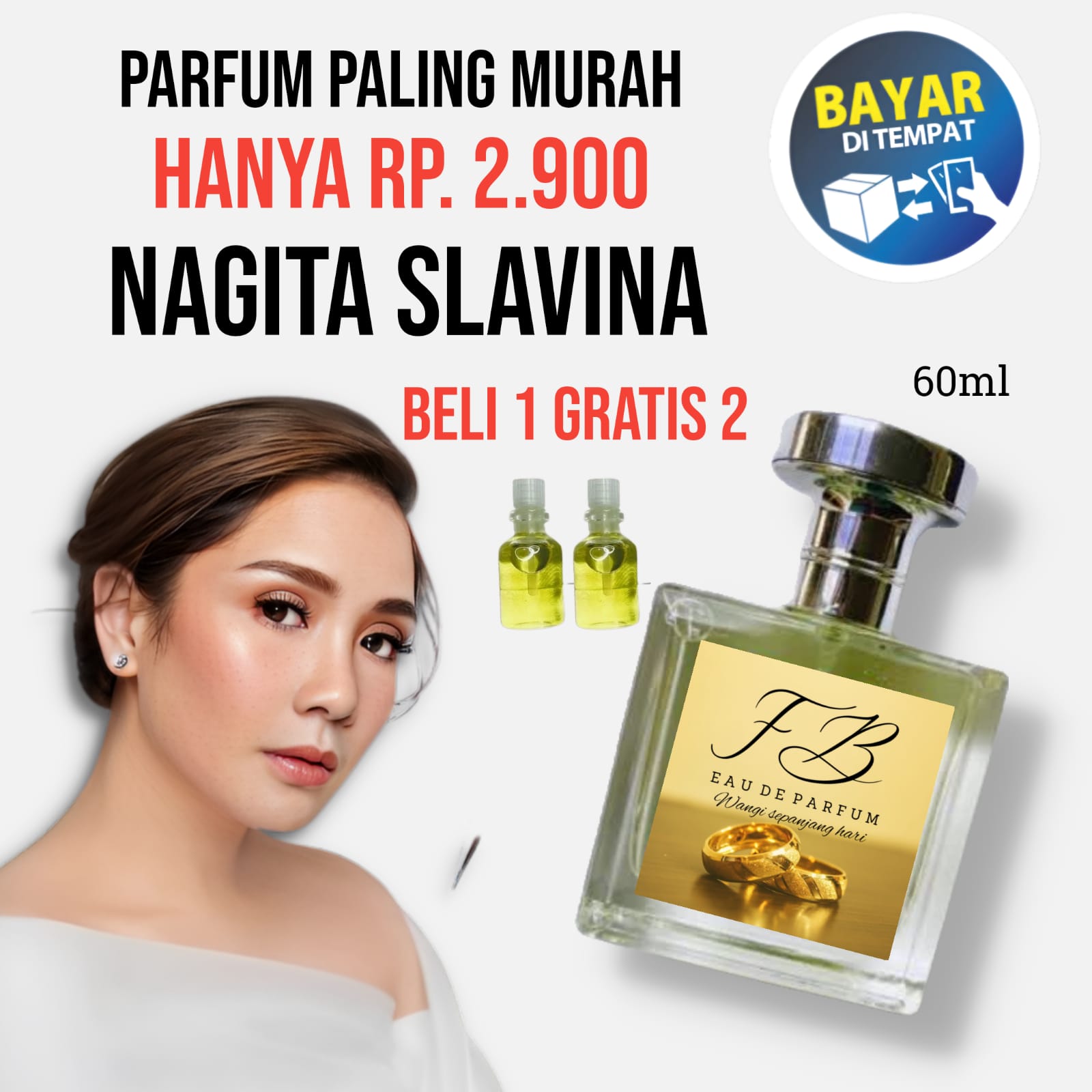 Farfum Cewek Tahan Lama 24 Jam Ori Viral Nagita Slavina Parfum Wanita