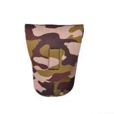 Caden Thicken Shockproof DSLR Camera Lens Bag for Canon Nikon Camo L (Multicolor) - Intl