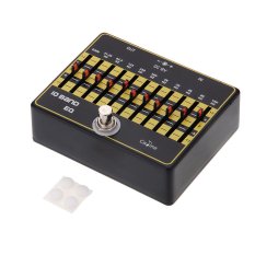 Caline CP-24 Guitar Effect Pedal 10-Band EQ Equalizer Aluminium Alloy True Bypass Design Guitar Parts & Accessories - Intl