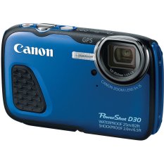 Canon Digital Camera Powershot D30 - Biru