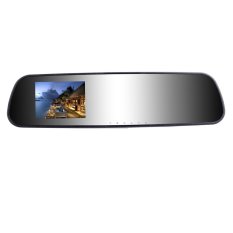 Car DVR Video Camera Rear View Mirror G-600 - Kamera Spion Mobil - Hitam