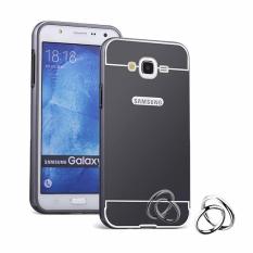 Case untuk Samsung Galaxy J1 ACE Bumper Backcase Mirror Series - Black