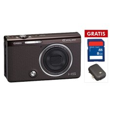 Casio EX-ZR 50 - Cokelat + SD 8GB + Pouch