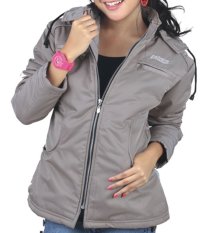 Catenzo Jaket Parka Wanita - Best Seller - Mayer - Cream