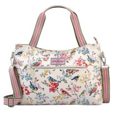Cath Kidston Blossom Birds Zipped Handbag - Putih