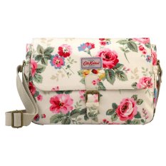 Cath Kidston Clarenden Rose Small Sadle Bag - White