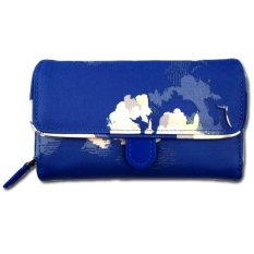 Cath Kidston Folded Trimmed Wallet - Cloud Blue