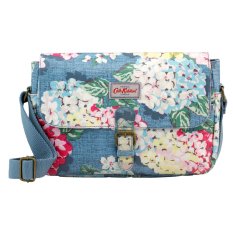 Cath Kidston Hydrangea Blue Small Sadle Bag - Biru