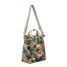Cath Kidston Matt Oilcloth Multi Strap Backpack Crossbody Bag Oxford Rose (Bottle Green) 538749 (Intl)