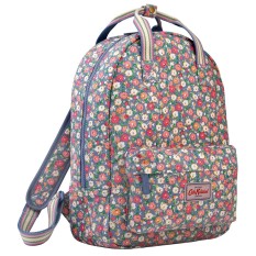 Cath Kidston Small Cotton Backpack Rucksack 16SS Mewdow Ditsy Colour Blue 557719 (Intl)