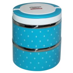 CeCe Kotak makan / Lunch box 2 Susun - Biru