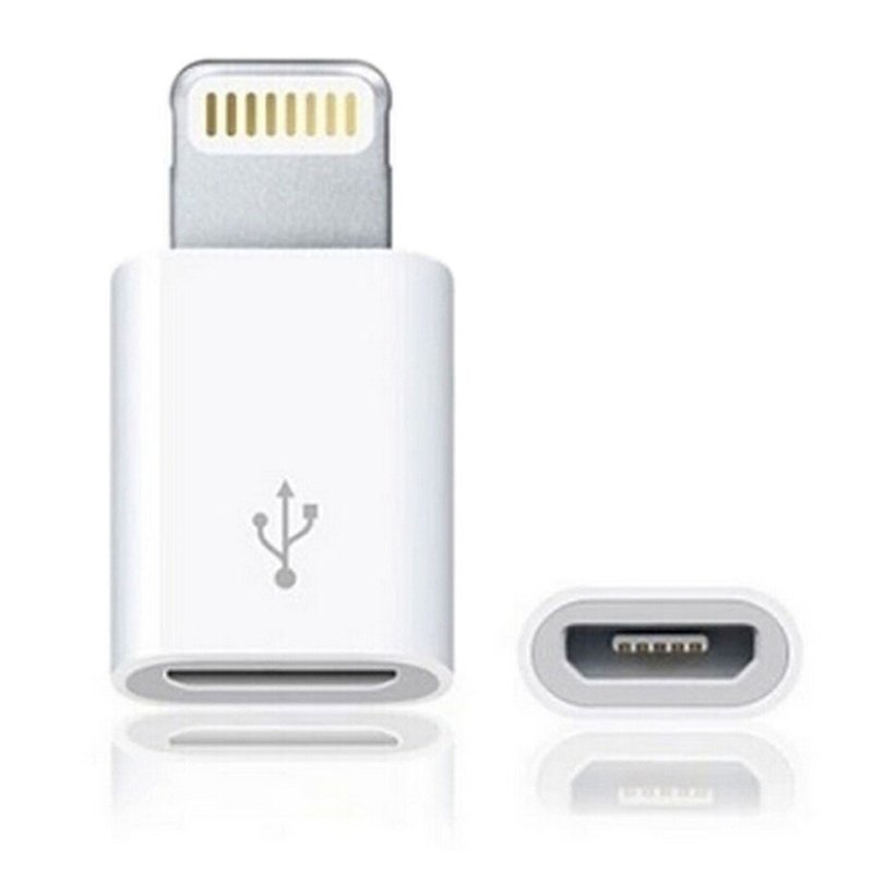 Changhong Lightning To Micro USB Connector - Putih