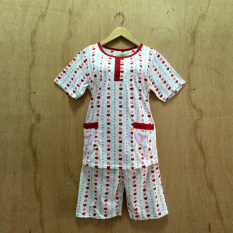 CiangMay Baju Tidur / Babydoll Heart Dog (Red)