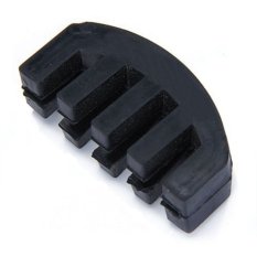 Claw Shaped Rubber Violin Quiet Practice Mute (Black)