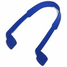 Cocotina Elastic Silicone Eyeglasses Strap Glasses Sunglasses Sports Band Cord Holder Accessories 22cm – Blue- INTL