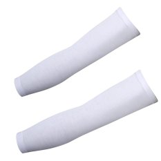 Cocotina Sport Football Basketball Cycling Strech Leg Knee Long Sleeve (White) - XL - INTL