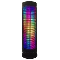 Colorful 88 LED Dancing Bluetooth 4.0 3D Stereo Speaker Built in Microphone Portable Hands Free Car Speaker for Apple iPhone 6 Plus 5 5S 4 iPad 5 Air 4 Mini Samsung Galaxy S6 Edge S5 S4 Sony LG Huawei (Intl)