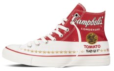 Converse Chuck Taylor All Star Andy Warhol Casino White Mustard 147050C - Merah