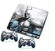 Cool Man Sticker for PlayStation 3 PS3 Slim Console + 2 Controller Skins (Intl)