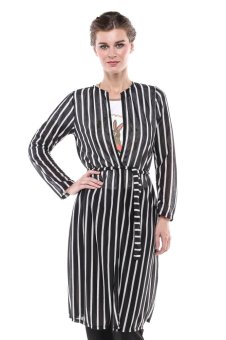 covering story luaran muslim nahra b midi cardi stripe hitam n white lazada indonesia covering story luaran muslim nahra b midi cardi stripe hitam n white lazada indonesia