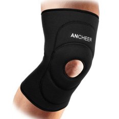 Cyber ANCHEER Durable Practically Elastic Breathable Neoprene Sport Knee Support (Black) (Intl)
