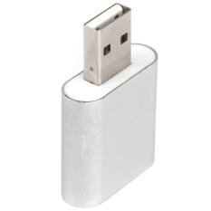 CZH-H077External Sound Adapter 7.1 Channel USB External Stereo Sound Card Audio Adapter?Silver? (Intl)