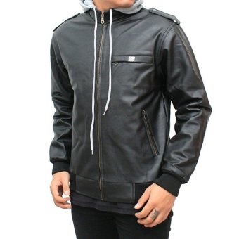 dc jaket kulit hoodie ggs hitam lazada indonesia dc jaket kulit hoodie ggs hitam lazada indonesia