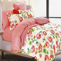 Depo Sprei dan Bed Cover Floral Katun Taiwan