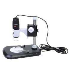 Digital Microscope Endoscope Camera Magnifier 500X 8 LED - Hitam
