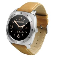 DM88 Bluetooth V4.0 Heart Rate Smart Watch for iOS / Android Mobile Phone, Pedometer / Sleep Monitor / Sedentary Remind / Anti-lost / Camera Remote Control (Silver) (Intl)