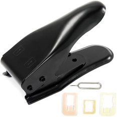 Dual SIM Card Cutter with Three Adapters for Apple iPhone 5s/5/4s iPad- Intl