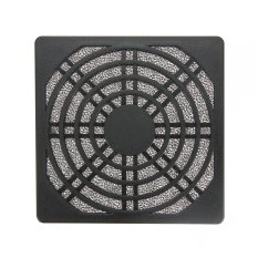 Dustproof 80mm Case Fan Dust Filter Guard Grill Protector Cover PC Computer BLK (Intl)