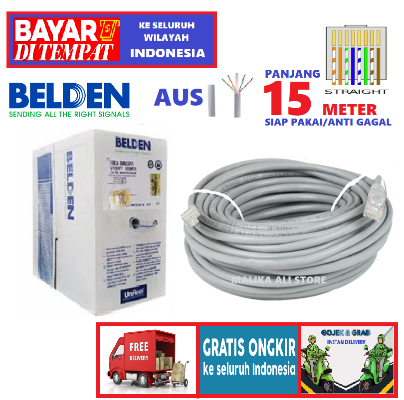 Jual Kabel Lan Belden Cat Outdoor Terbaru Sep Lazada