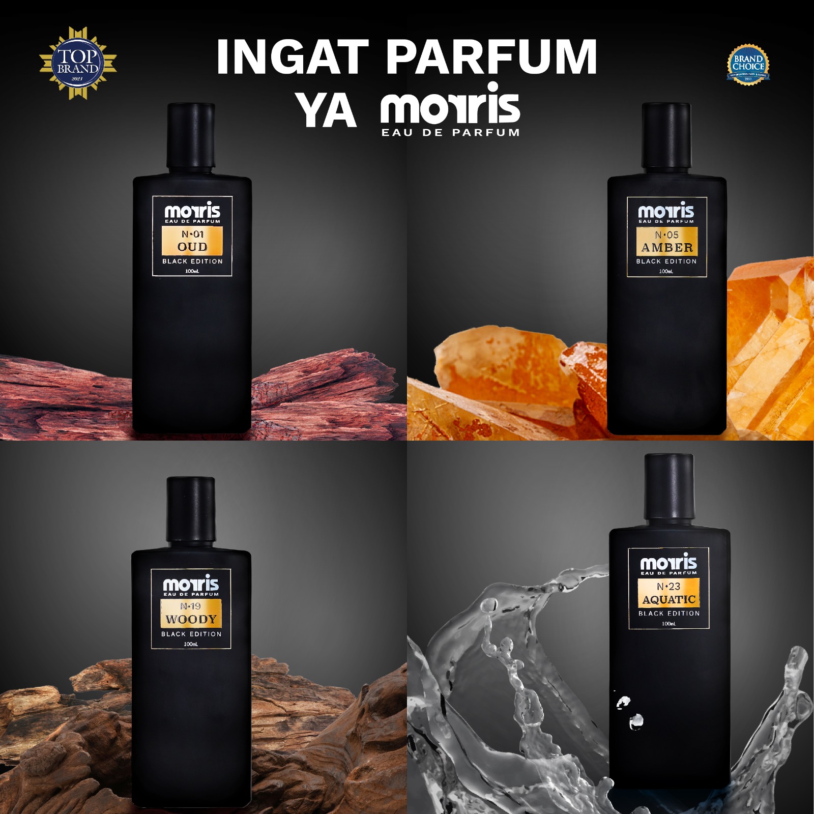 Jual Morris Eau De Parfum Black Edition Woody Terbaru Jul 2024