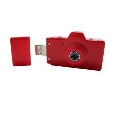 Eazzzy Mini USB Digital Camera 2MP - Red