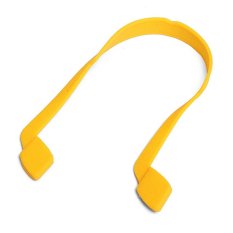Elastic Silicone Band Sunglasses Eyeglass Reading Glasses Sports Strap Holder Yellow (Intl)