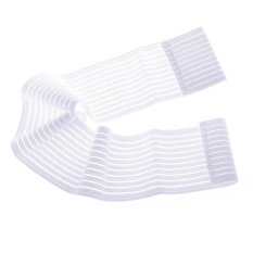 Elastic Wrist Knee Ankle Elbow Calf Arm Support Wrap Knee Band Brace(white)
