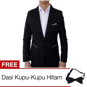 elfs shop jas blazer casual formal 312 free dasi kupu kupu hitam lazada indonesia elfs shop jas blazer casual formal 312 free dasi kupu kupu hitam lazada indonesia