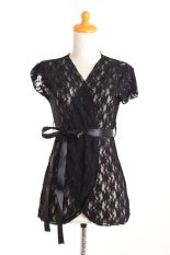 Eve Lingerie Baju Tidur-LIBD338C - Hitam