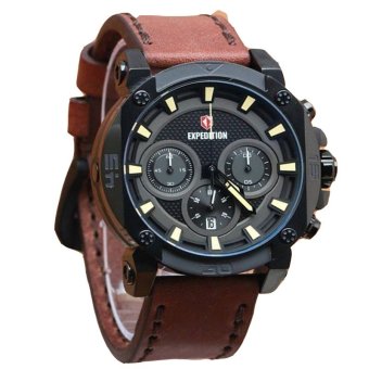 expedition jam tangan pria leather e 6606 brown lazada indonesia expedition jam tangan pria leather e 6606 brown lazada indonesia