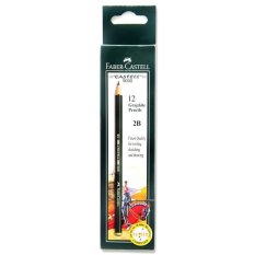 Faber Castell 9000 Pensil 2B - Isi 12 pcs