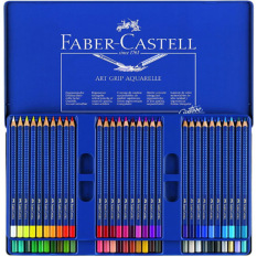 Faber-Castell Art GRIP Aquarelle Watercolor Pencils Tin of 60 (Intl)