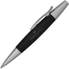 Faber-Castell Design E-Motion Pearwood Matte Black Mechanical Pencil 138331 (Intl)