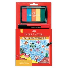 Faber Castell - Finger Printing Art Book dengan 5 Warna