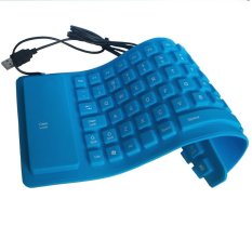 FAK Keyboard Flexible Mini - Usb - Biru
