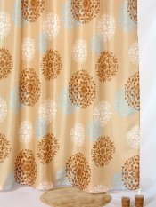 Fantasy Textile Polyester Shower Curtain Ring Ring Tera / Tirai Kamar Mandi