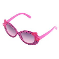 Fashion Baby Kids Children Sun Glasses Plastic Sunglasses Girls Bow Eyewear Purple