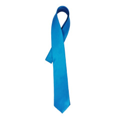 Fio online - Dasi Slim kilat metalik lebar 3 inch - Biru Muda